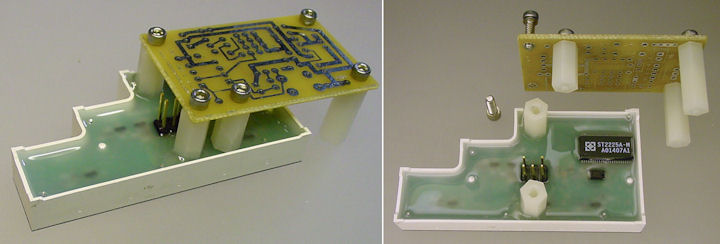 PCB acting as a fixture for attaching hex standoffs with epoxy