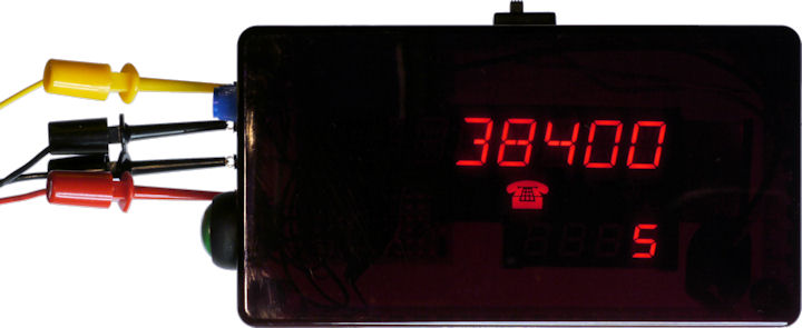 Serial bit rate detector project