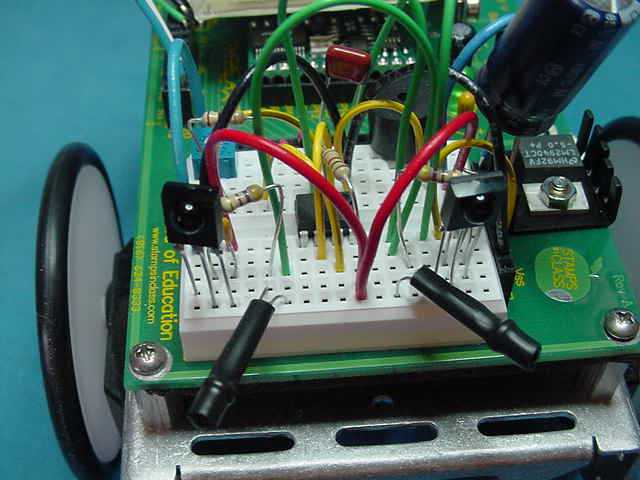 Boe-Bot breadboard