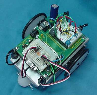 Boe-Bot overhead view