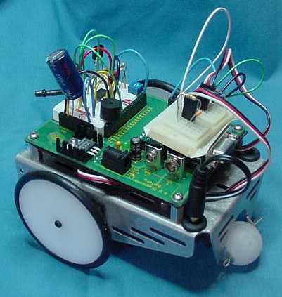 Boe-Bot side-rear view