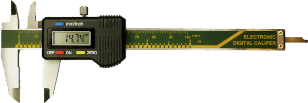 Inexpensive imported digital caliper