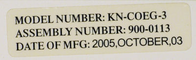 CO detector date of manufacture