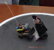 Bugdozer vs. Jim's mini-Sumo