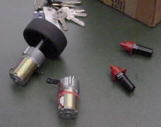 Beuhler (left) and Maxon (right) gearhead motors