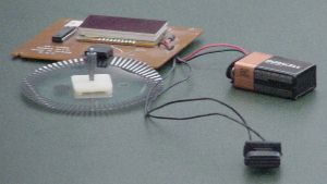 Click to see a movie of the insides of a digital scale