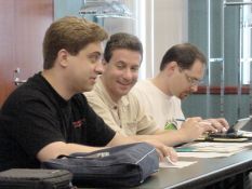 John Patrick talking about BattleBots.