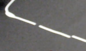 Advanced line-following course line gaps