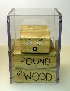 Pound of Wood barely squeezing in.