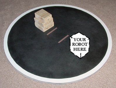 Pound of Wood ready to put your robot down!