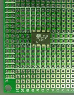 PB10 double-sided plated-through patterned perf board by Wright Hobbies.
