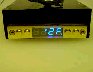 Blue numeric LED screen saver video.