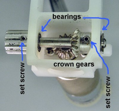 Right-angle drive assembly.