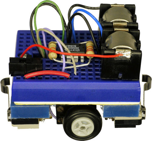 Completed one-chip back and forth robot