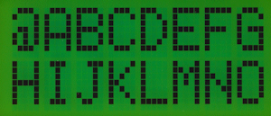 LCD character set page 03