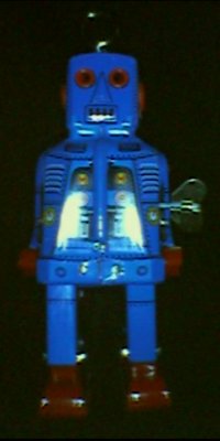 Video image captured without any external lighting, using only a small LED ring light from 1 foot away.