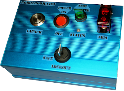 Simple Model Rocket Launch Controller Robot Room