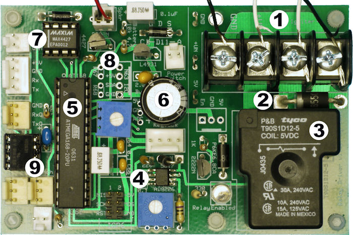 Rocket launcher printed circuit board