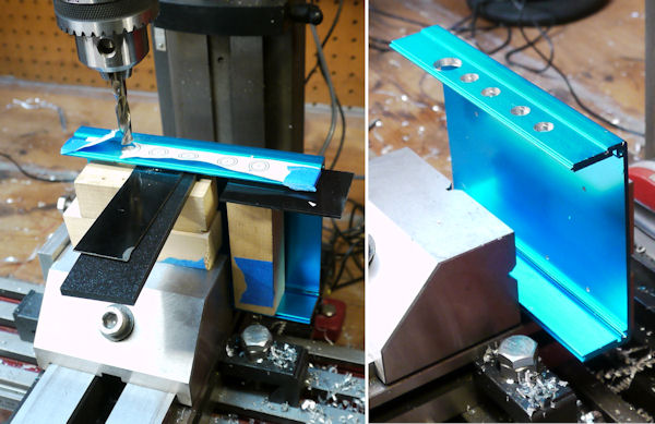 Scrap braces while drilling sides