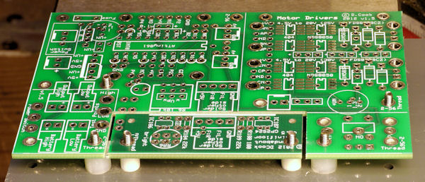Small PCB depanelized