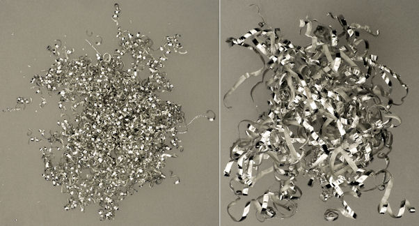Lathe turnings of magnesium