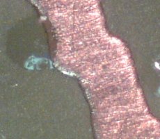 Same trace at 200x magnification, showing the significance of each pixel step