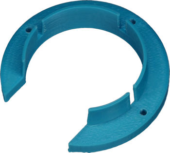 3D printed ring light sleeve