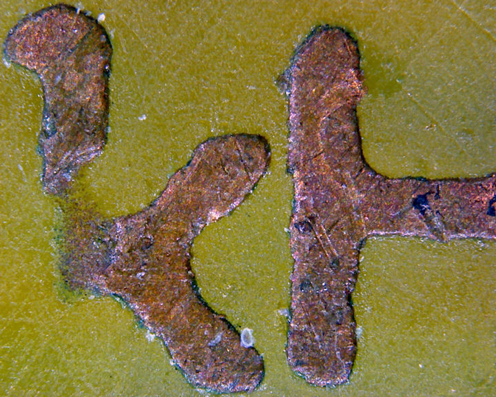Result of cheap microscope on expensive setup