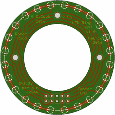 Ringlight in PCB layout program