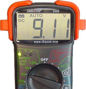 iEquus Innova 3320 has a nice battery load test