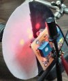 Target disc and optical encoder