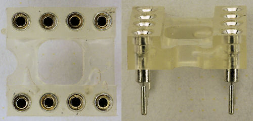 Clear DIP socket