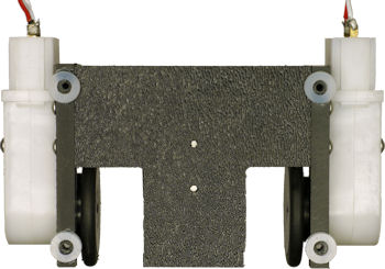 Robot frame from above