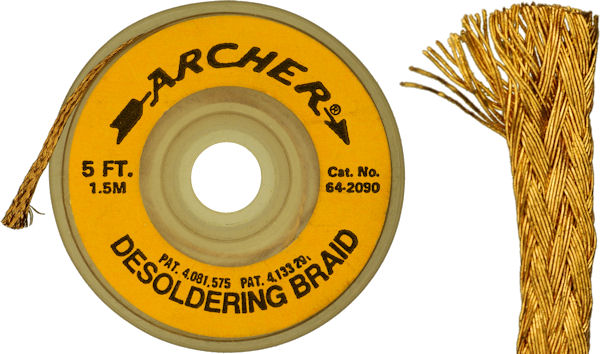 Desoldering braid