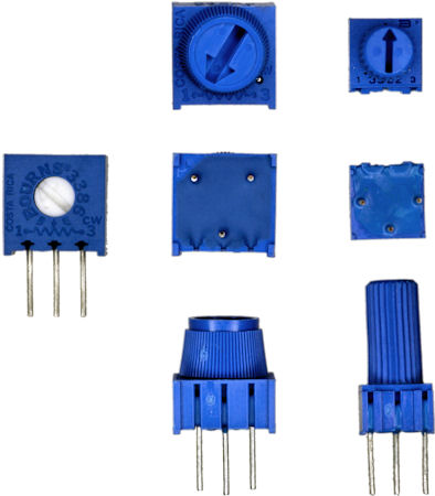 Bourns trimpots with knob 3386T 3362T