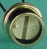 Small photoresistor, hermetic, straight line