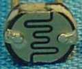 Small photoresistor, black, 8 curves