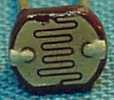 Small photoresistor, burgundy, 11 curves