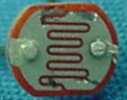 Small defective photoresistor, orange