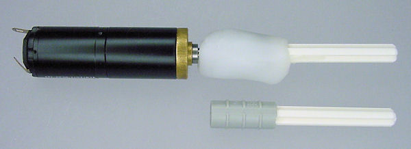Another motor coupler using axle connector Lego and ShapeLock prototype plastic.