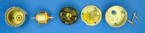 Gearhead motor exposed