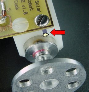 PCB screw acting like a setscrew to keep the motor in place in the mounting block actually damaged the gearbox by pushing the thin shell into the gears.