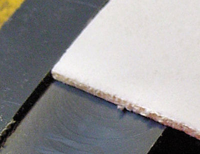 Checking lip height versus floor board