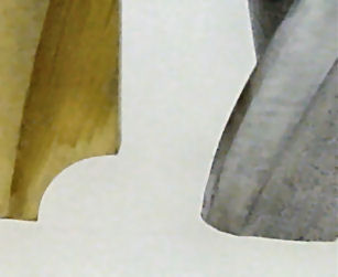 Curved end mill verses flat