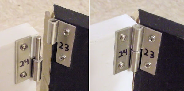 Numbered brackets make assembly fast and consistent