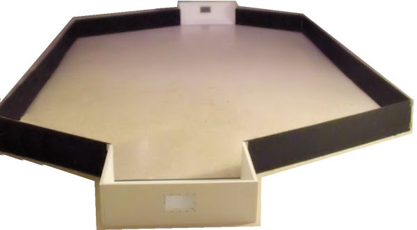 Robotic egg hunt contest arena