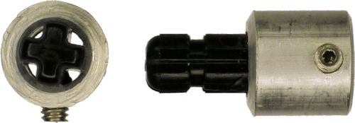 Compact wheel coupler