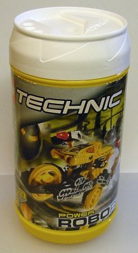 Lego Technic Roborider packaging canister 8514.