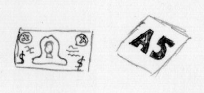 Money to pay the entrance fee and a sticker indicating the robot&rsquo;s designation