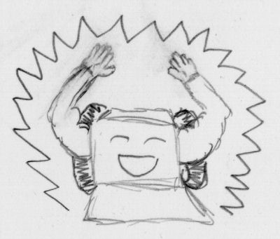 A happy robot is a winning robot